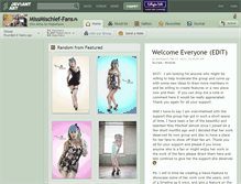 Tablet Screenshot of missmischief-fans.deviantart.com