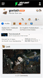 Mobile Screenshot of goeliath.deviantart.com