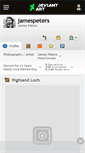 Mobile Screenshot of jamespeters.deviantart.com