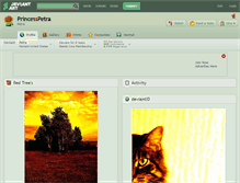 Tablet Screenshot of princesspetra.deviantart.com