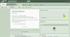 Desktop Screenshot of j-g-quintel-fans.deviantart.com