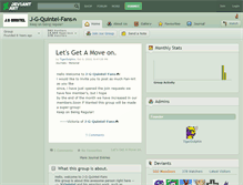 Tablet Screenshot of j-g-quintel-fans.deviantart.com