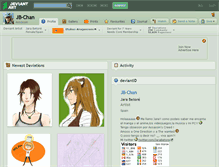 Tablet Screenshot of jb-chan.deviantart.com