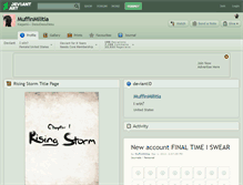 Tablet Screenshot of muffinmilitia.deviantart.com