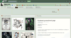 Desktop Screenshot of jaguarjulia.deviantart.com