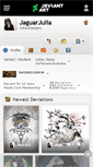 Mobile Screenshot of jaguarjulia.deviantart.com
