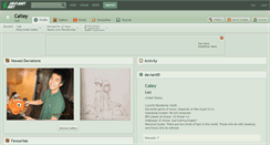 Desktop Screenshot of caitey.deviantart.com