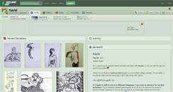 Desktop Screenshot of kaylai.deviantart.com