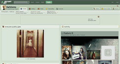 Desktop Screenshot of darkgomo.deviantart.com