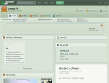 Tablet Screenshot of compa16.deviantart.com
