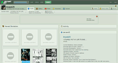 Desktop Screenshot of kruss625.deviantart.com