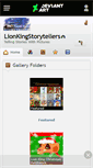 Mobile Screenshot of lionkingstorytellers.deviantart.com