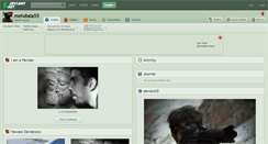 Desktop Screenshot of mehdiata55.deviantart.com