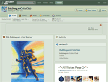 Tablet Screenshot of bubblegumcrisisclub.deviantart.com