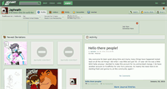 Desktop Screenshot of japheath.deviantart.com