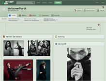 Tablet Screenshot of dariusmanihuruk.deviantart.com