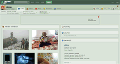 Desktop Screenshot of pblop.deviantart.com