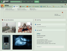 Tablet Screenshot of pblop.deviantart.com