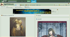 Desktop Screenshot of angelofhalloween.deviantart.com