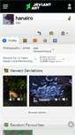 Mobile Screenshot of hanairo.deviantart.com