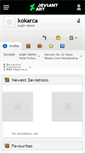 Mobile Screenshot of kokarca.deviantart.com