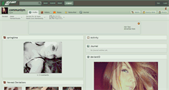 Desktop Screenshot of communizm.deviantart.com