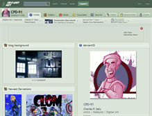 Tablet Screenshot of cpd-91.deviantart.com
