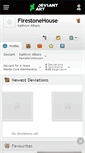 Mobile Screenshot of firestonehouse.deviantart.com