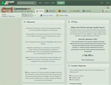 Tablet Screenshot of commission-i.deviantart.com