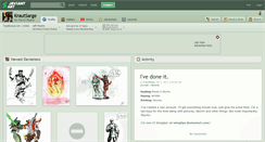Desktop Screenshot of krautsarge.deviantart.com