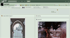 Desktop Screenshot of just-hush.deviantart.com