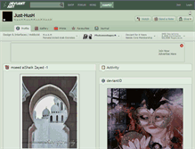 Tablet Screenshot of just-hush.deviantart.com