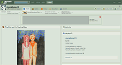 Desktop Screenshot of mycattuna13.deviantart.com