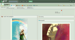 Desktop Screenshot of homigl14.deviantart.com