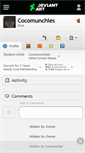 Mobile Screenshot of cocomunchies.deviantart.com