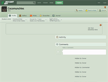 Tablet Screenshot of cocomunchies.deviantart.com