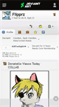Mobile Screenshot of flipprz.deviantart.com