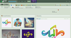 Desktop Screenshot of miladps3.deviantart.com