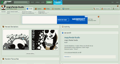 Desktop Screenshot of angrypanda-studio.deviantart.com