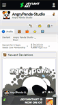 Mobile Screenshot of angrypanda-studio.deviantart.com