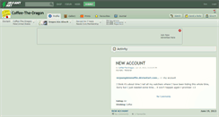 Desktop Screenshot of coffee-the-dragon.deviantart.com