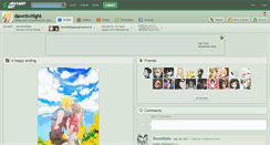 Desktop Screenshot of dawntwilight.deviantart.com