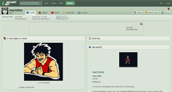 Desktop Screenshot of maclufetz.deviantart.com