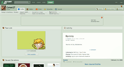 Desktop Screenshot of conan27.deviantart.com