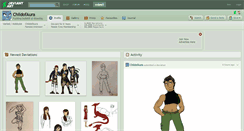 Desktop Screenshot of childofaura.deviantart.com