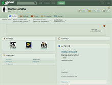 Tablet Screenshot of bianca-luciana.deviantart.com