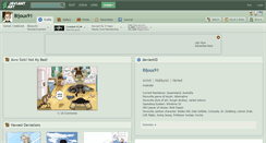 Desktop Screenshot of bijoux91.deviantart.com