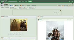 Desktop Screenshot of prdart.deviantart.com