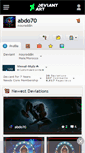 Mobile Screenshot of abdo70.deviantart.com