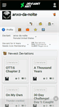 Mobile Screenshot of anxo-da-noite.deviantart.com
